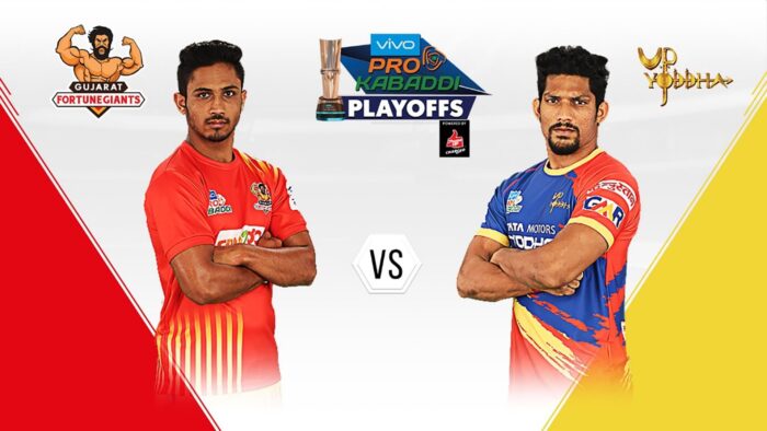 UP Yoddha Gujarat Pro Kabaddi