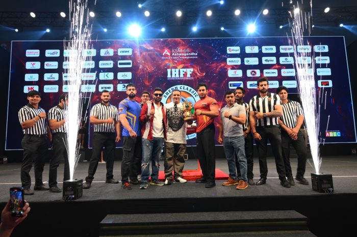 Pro Panja League x Sheru Classic ArmWrestling Championship steals the show during the IHFF Expo in New Delhi
